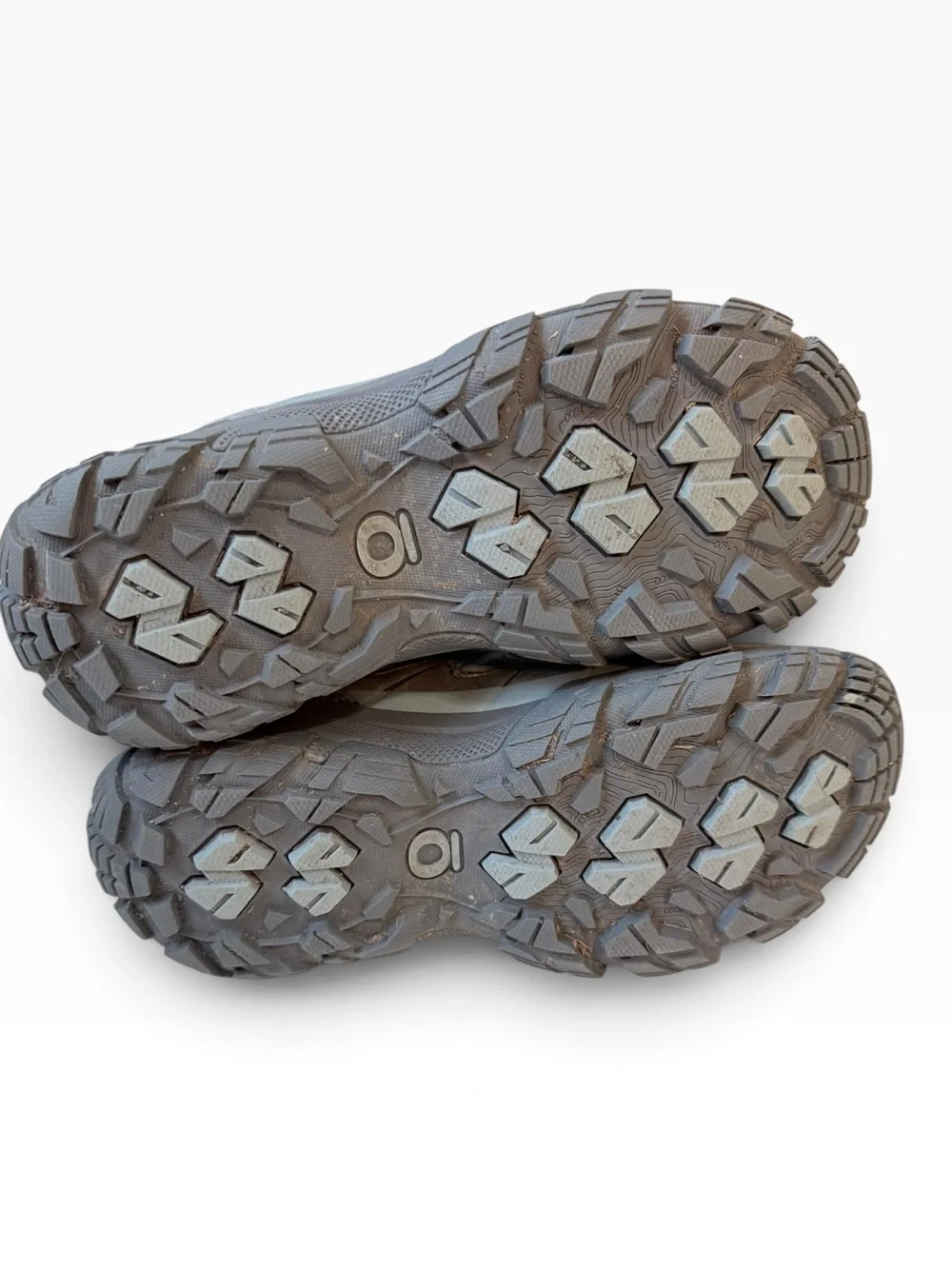 Oboz Women's Sawtooth Low Waterproof Hiking Shoes Grey Size 7